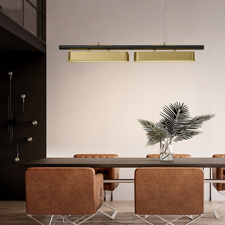 Estilo moderno lineal colgante de metal ligero liviano