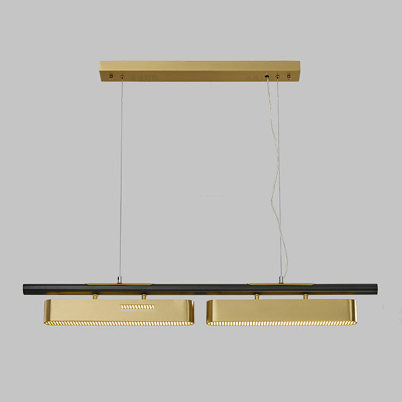 Estilo moderno lineal colgante de metal ligero liviano