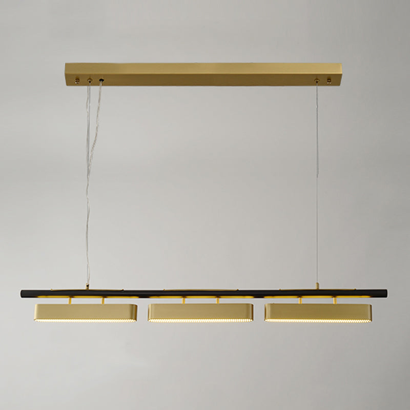 Estilo moderno lineal colgante de metal ligero liviano