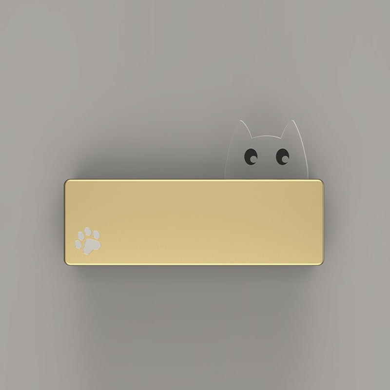 Forma a forma di gatto Light Kids Style Metal 1 Light Wall Monte Light