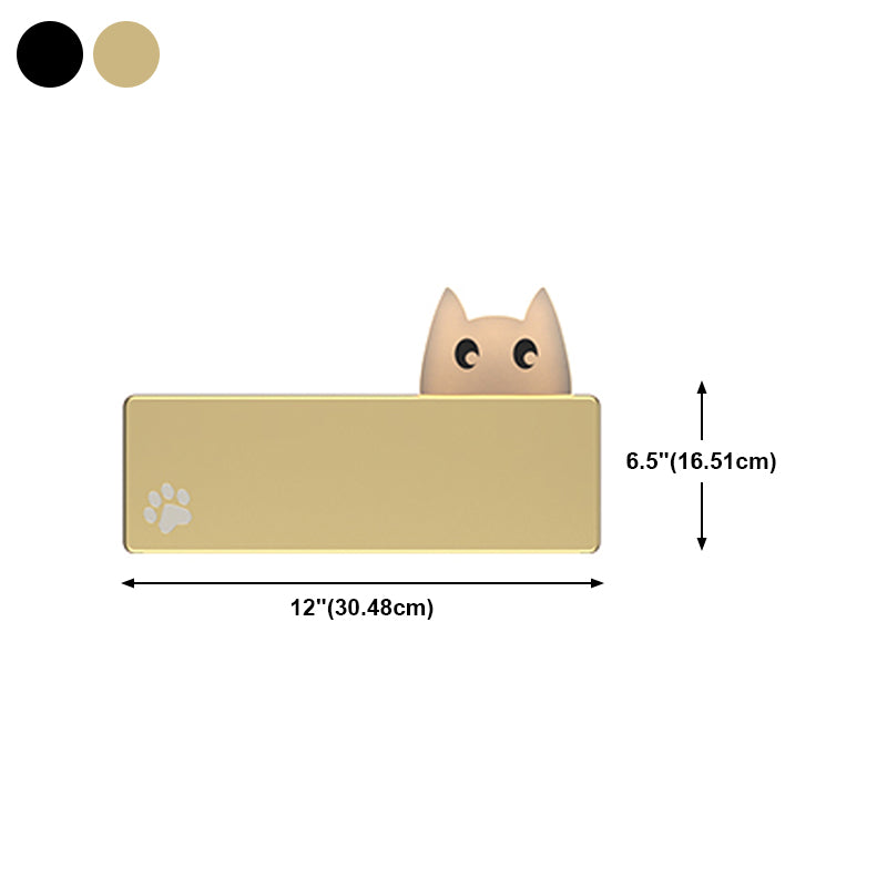 Forma a forma di gatto Light Kids Style Metal 1 Light Wall Monte Light