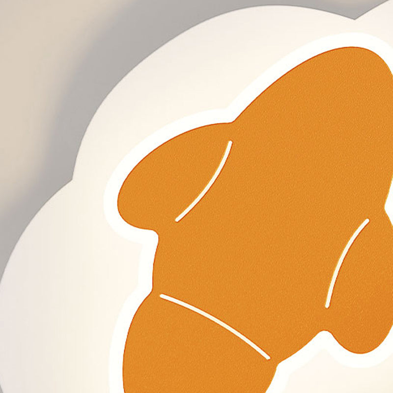 Unique Shape Wall Light Kids Style Metal 1 Light Wall Mount Light