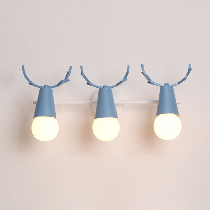 Modern Style Geometric Wall Mounted Lamps Metal Multi Lights Wall Light Sconces