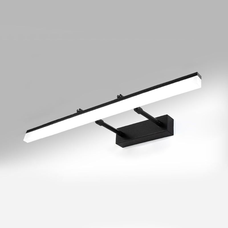 Striscia illuminazione da parete in stile moderno 1 luce di scarpa leggera per doccia