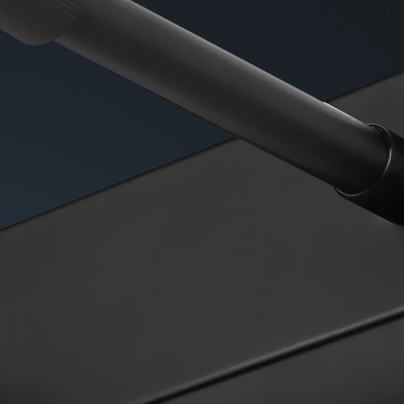 Strip Shape Wall Lighting Modern Style Metal 1 Light Sconce Light for Shower Room