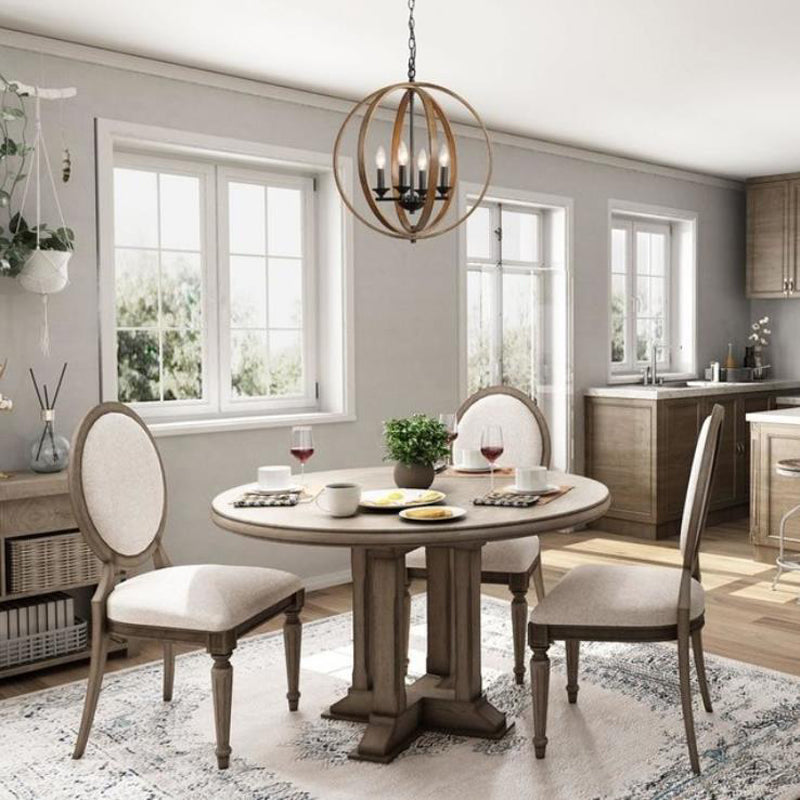 Globe Metal Pendant Lighting Industrial Dining Room Chandelier Hanging LightSture