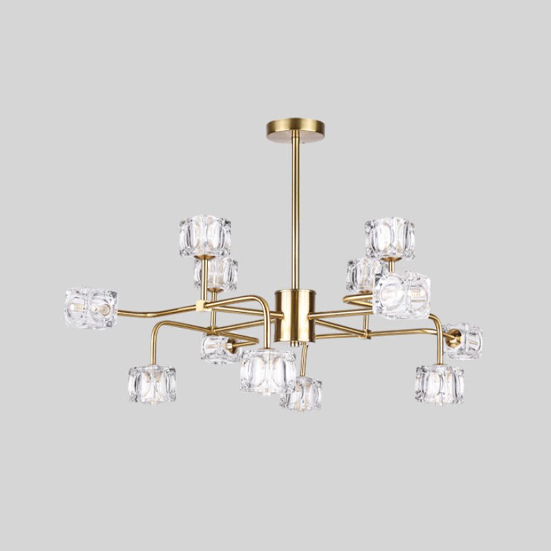 Lampade del lampadario multi -testa nordico per il ristorante