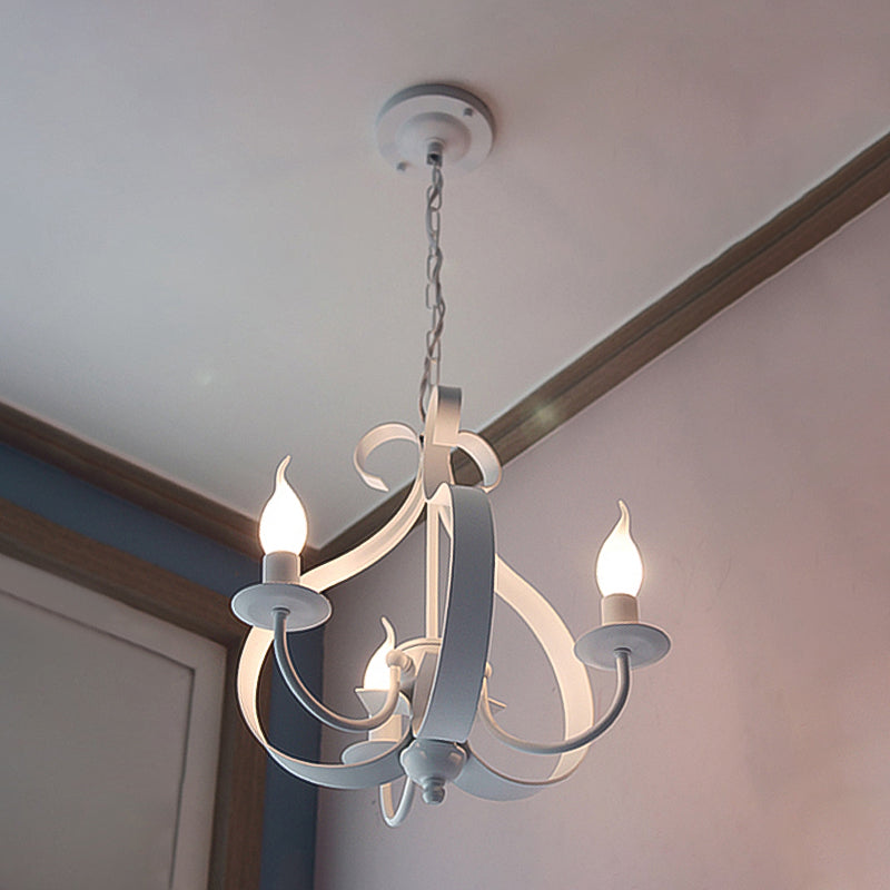 Traditional Unique Chandelier Lights Metal 3 Light Hanging Pendant Lights
