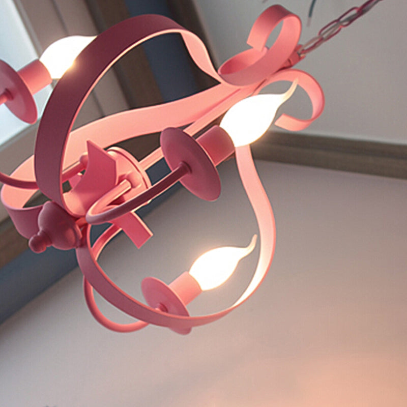 Lumières de lustre uniques traditionnelles Metal 3 Light suspension suspension