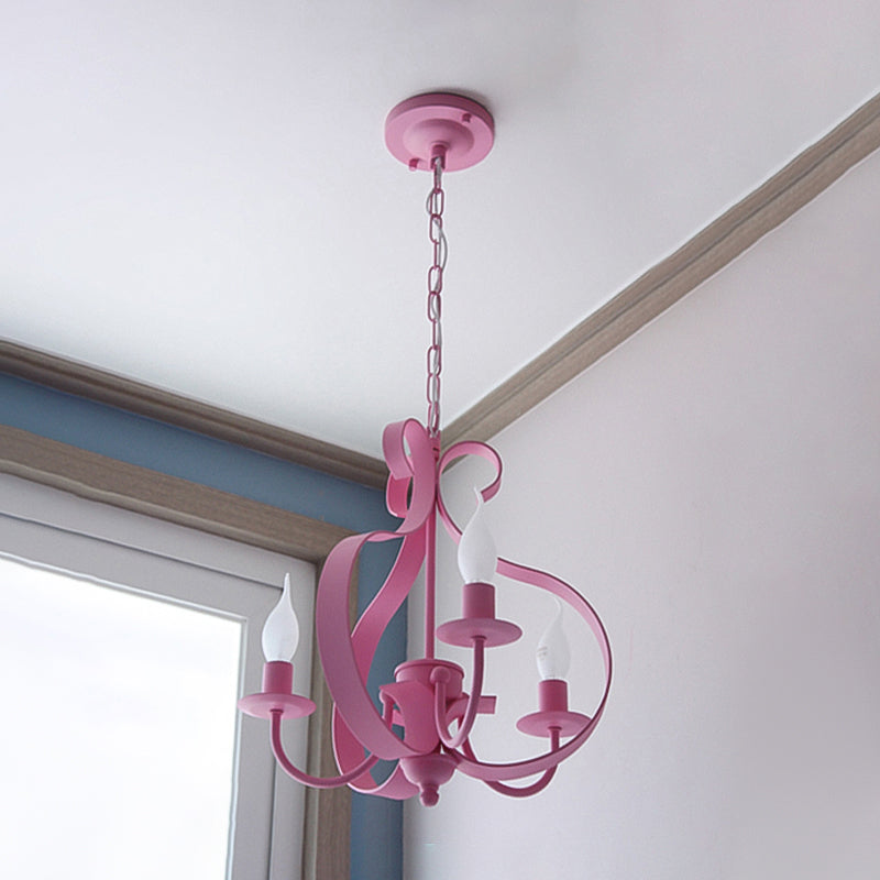 Lumières de lustre uniques traditionnelles Metal 3 Light suspension suspension