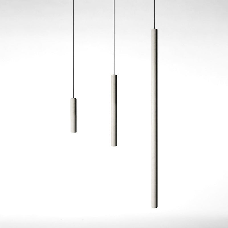 Modern Hanging Light Cement Shade Pendent Lighting Fixture for Sitting Room