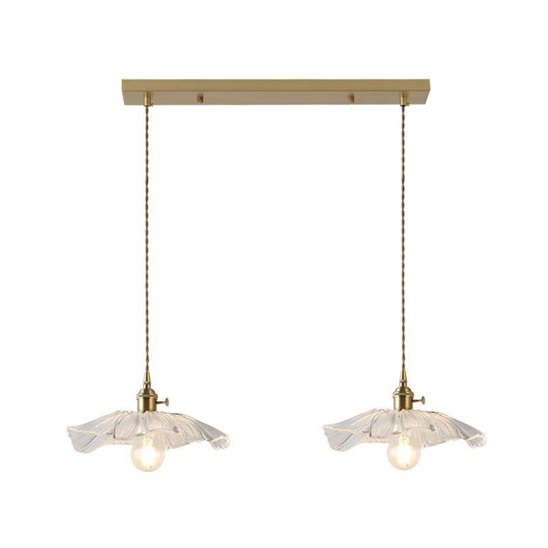 Pot Cover Shade Sanging Lighting Industrial Style Glass Multi Light Pendant Lampe