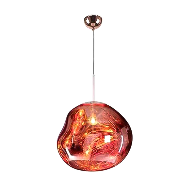 Contemporary Hanging Light Glass Shade Pendant Lighting Fixture