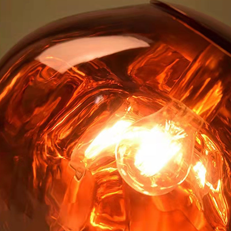 Contemporary Hanging Light Glass Shade Pendant Lighting Fixture