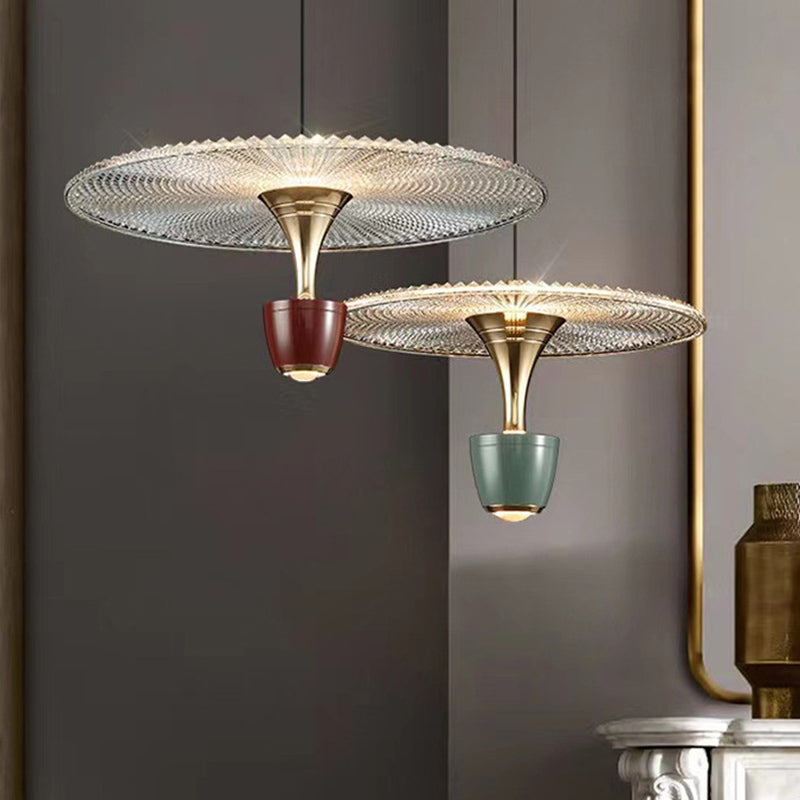 2 luces colgante geométrico colgante de estilo moderno metal iluminación