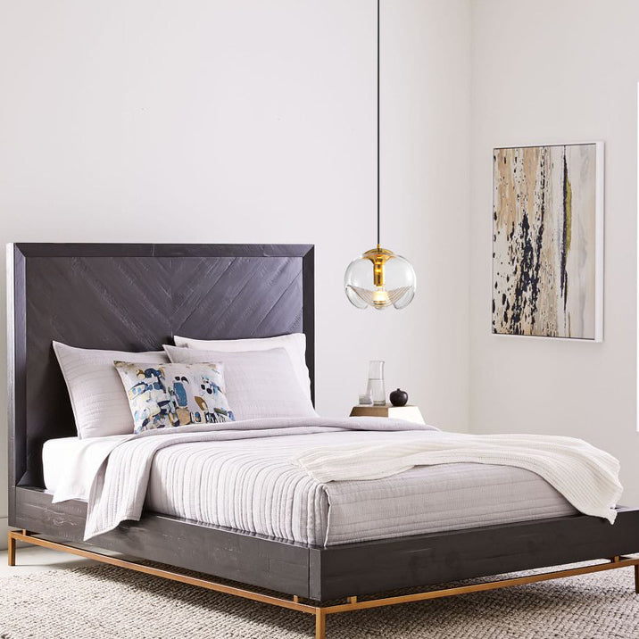 Spherical Shape Hanging Light Modern Style Glass Multi Light Hanging Lamp for Living Room