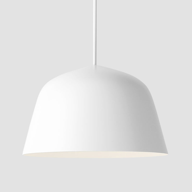 Metal Bowl Shape Hanging Pendant Light Nordic Suspension Pendant Light