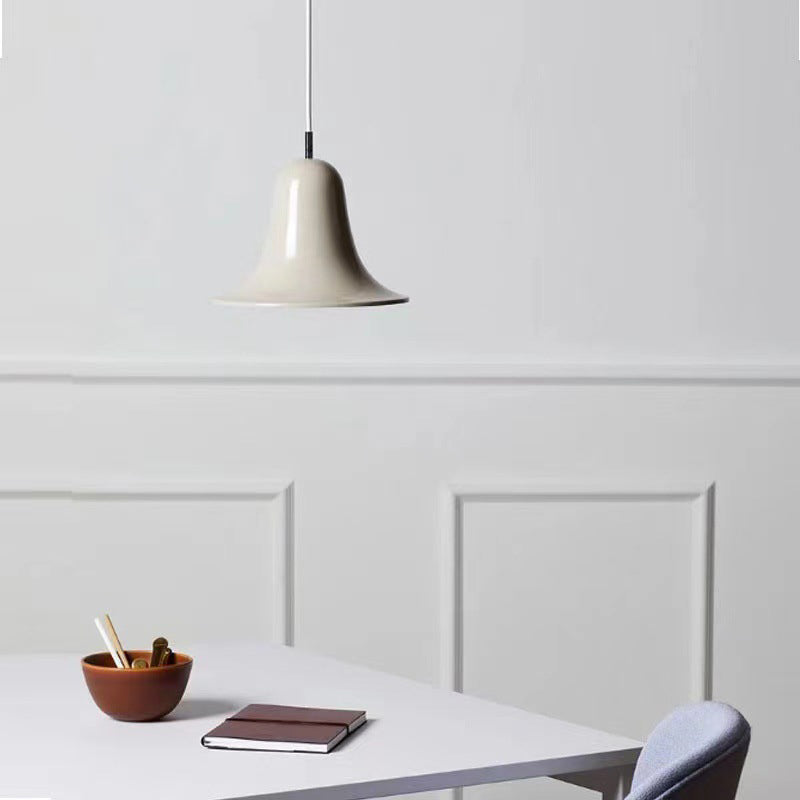 Metal Hat Shape Hanging Pendant Light Minimalist Suspension Pendant Light