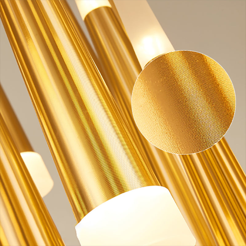 Geometric Shape Metal Hanging Light Modern Style 1 Light Hanging Light Fixtures