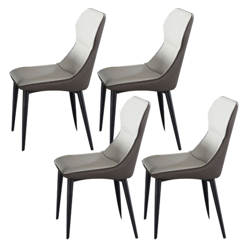 Contemporary 1/4/5/7 Pieces Dining Table and Chairs Leather Dining Chairs Set