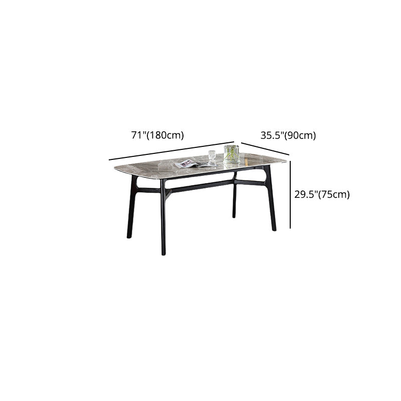 Contemporary 1/4/5/7 Pieces Dining Table and Chairs Leather Dining Chairs Set