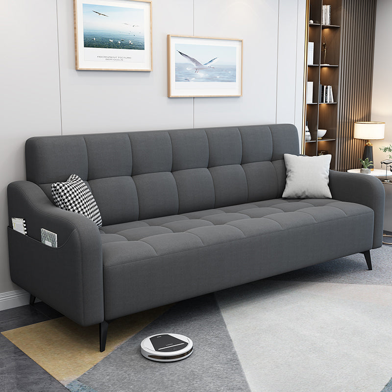 Modern Linen Charles Of London Sofa with Storage Bag for Living Room, Apartment