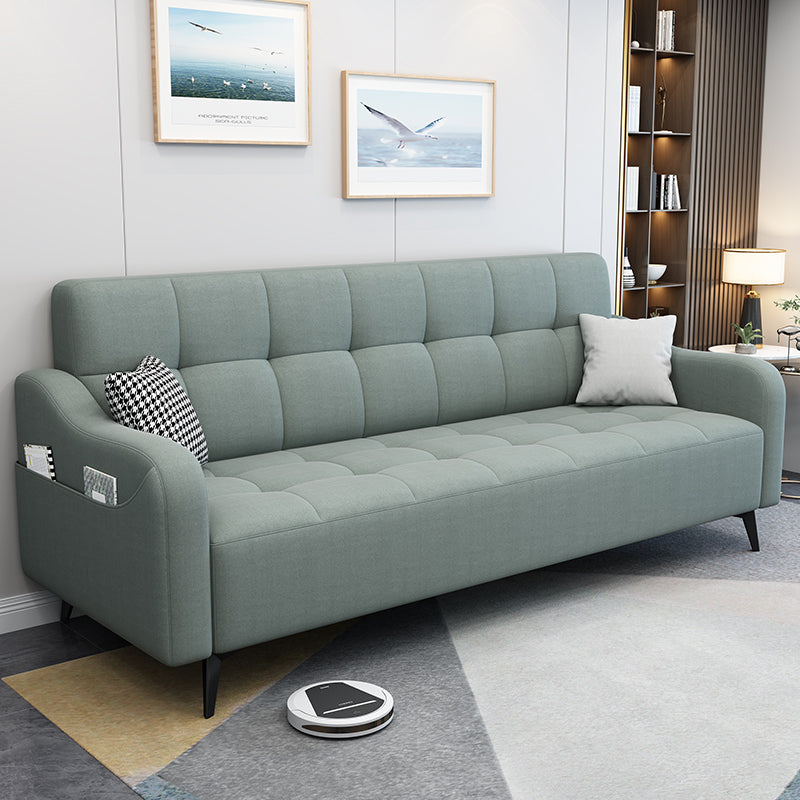 Modern Linen Charles Of London Sofa with Storage Bag for Living Room, Apartment