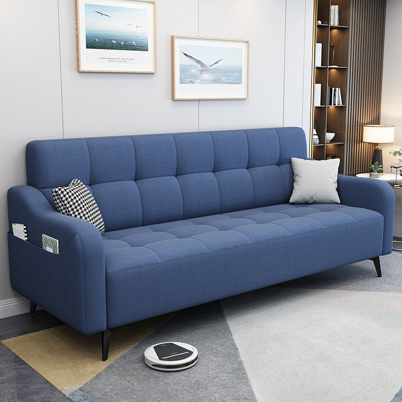 Modern Linen Charles Of London Sofa with Storage Bag for Living Room, Apartment