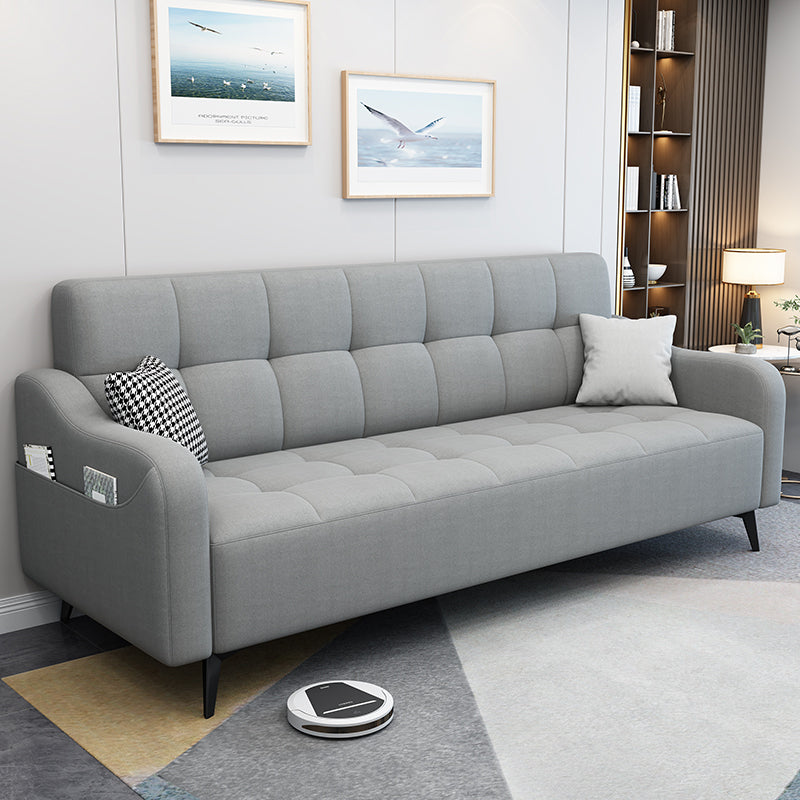 Modern Linen Charles Of London Sofa with Storage Bag for Living Room, Apartment