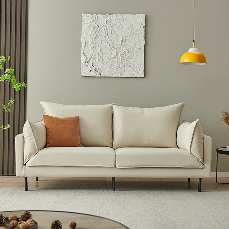 Sofa arrière lâche moderne 33,46 "Tissu de haut tissu High Tear Resistance Oreader Top Bras Sofa