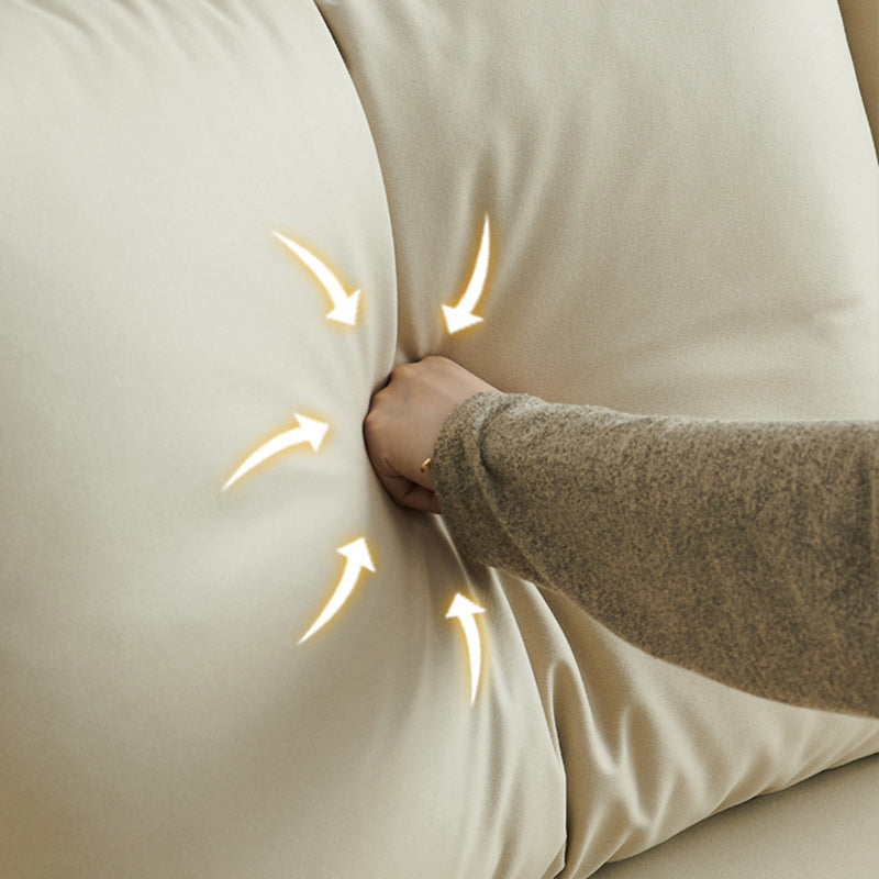 Sofa arrière lâche moderne 33,46 "Tissu de haut tissu High Tear Resistance Oreader Top Bras Sofa