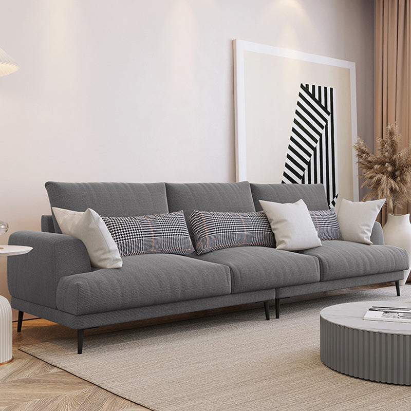 Fabric 3 Seater Living Room Contemporary Standard Sofa Chaise