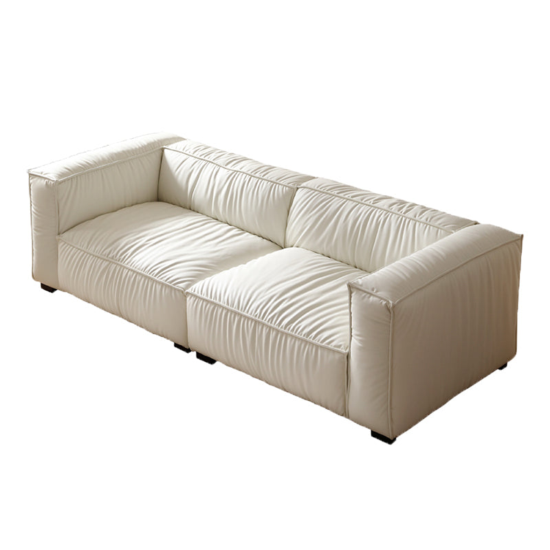 Modern Cushions Sofa 39"W Sofa with Square Arm for Living Room