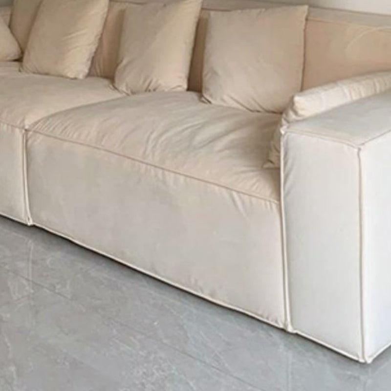 Modern Cushions Sofa 39"W Sofa with Square Arm for Living Room