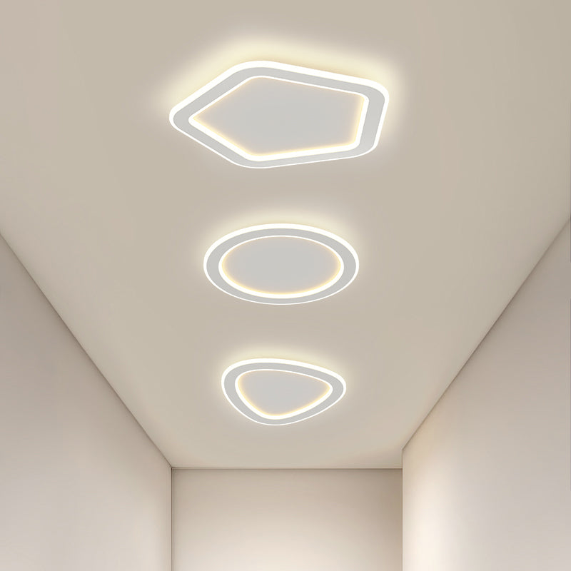 Geometrical Metal Ceiling Mounted Light Modern LED Ceiling Mounted Fixture