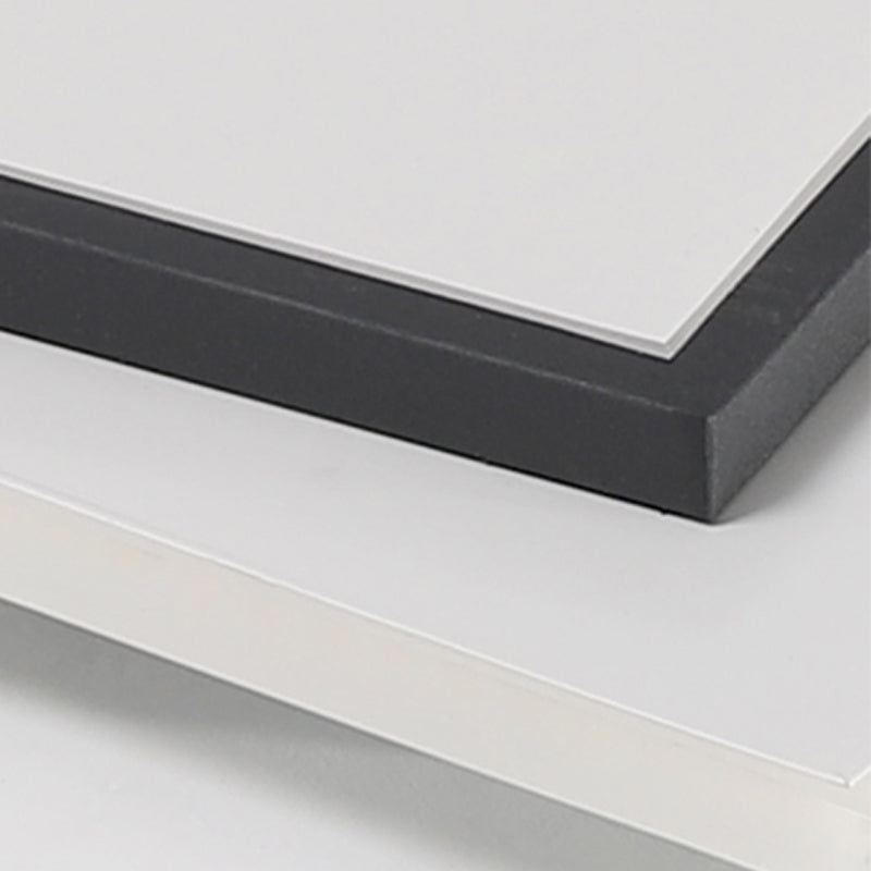 Plafond métallique carré Light Mount de montage simple LED Black Light