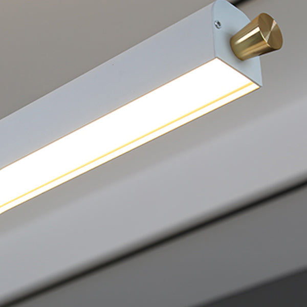 Estilo moderno lineal isla light metal 1 1 de techo colgante de luz