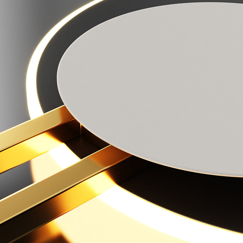 Nordic Style Metal Wall Light Geometric Colorful LED Wall Sconce for Living Room