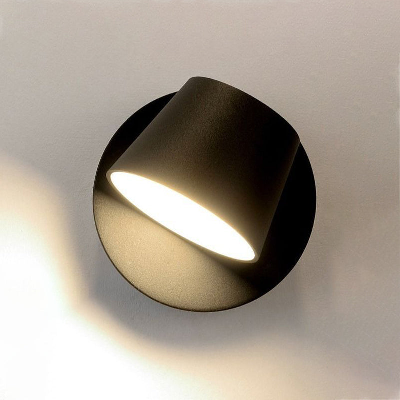 Tombra geométrica Discina de pared de metal Moderia Multi luces Multi Luz de pared Luz