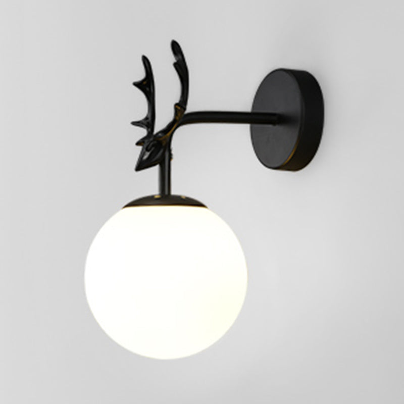 Modern Glass Wall Light Scone Creative Wall Light Fixture for Bedroom