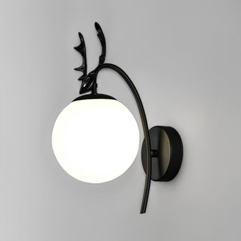 Modern Glass Wall Light Scone Creative Wall Light Fixture for Bedroom