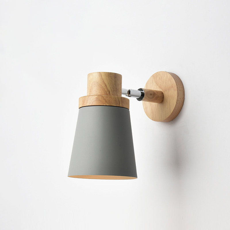 Geometric Shape Metal Wall Light Nordic Macarons 1 Light Wall Mount Light