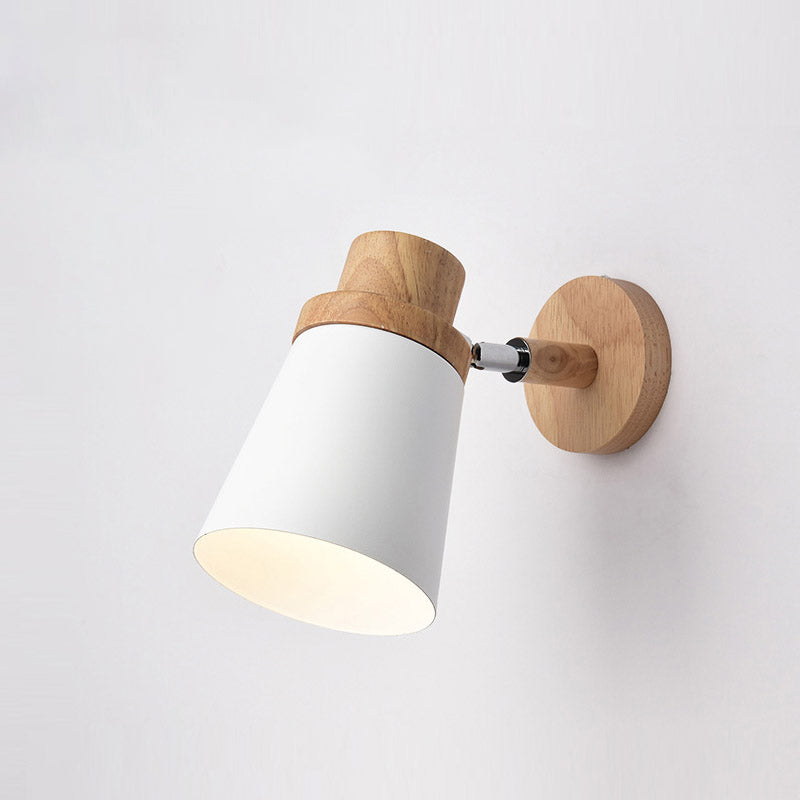 Geometric Shape Metal Wall Light Nordic Macarons 1 Light Wall Mount Light