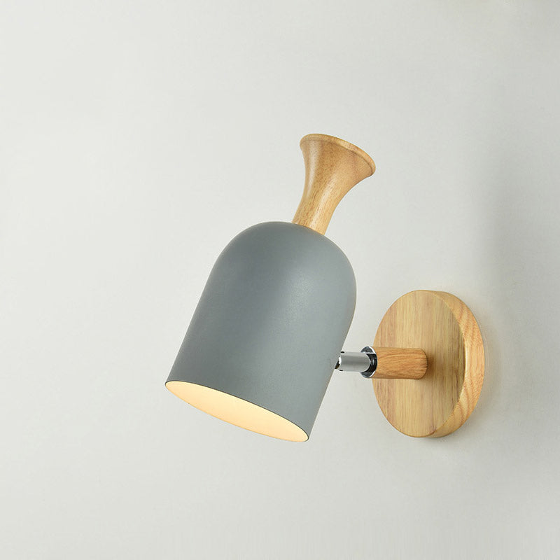 Geometric Shape Metal Wall Light Nordic Macarons 1 Light Wall Mount Light