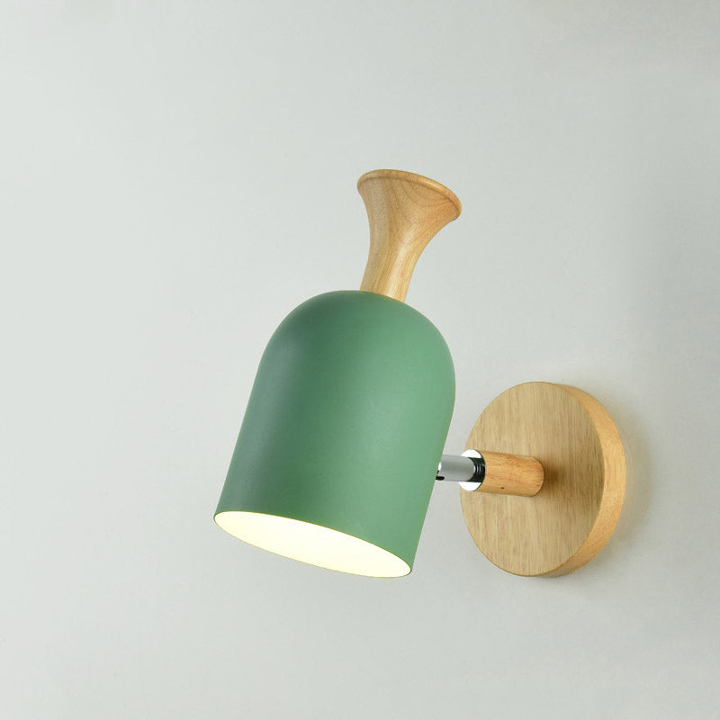 Geometric Shape Metal Wall Light Nordic Macarons 1 Light Wall Mount Light