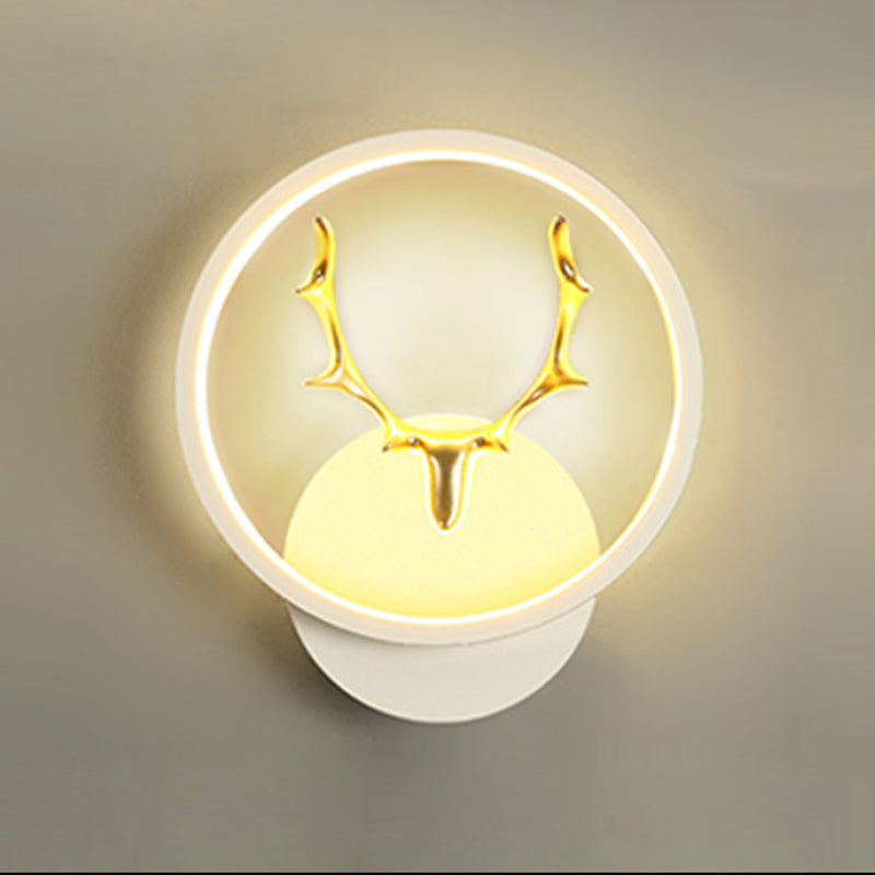 Luci da parete a forma di geometria Luci da monte in metallo per bambini per camera da letto