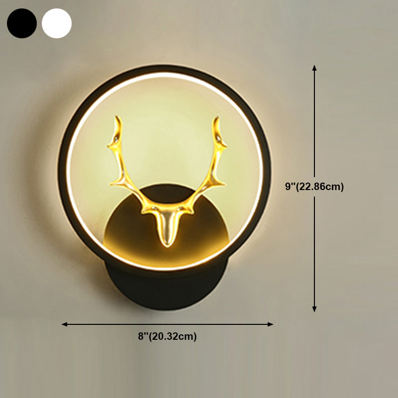 Luci da parete a forma di geometria Luci da monte in metallo per bambini per camera da letto