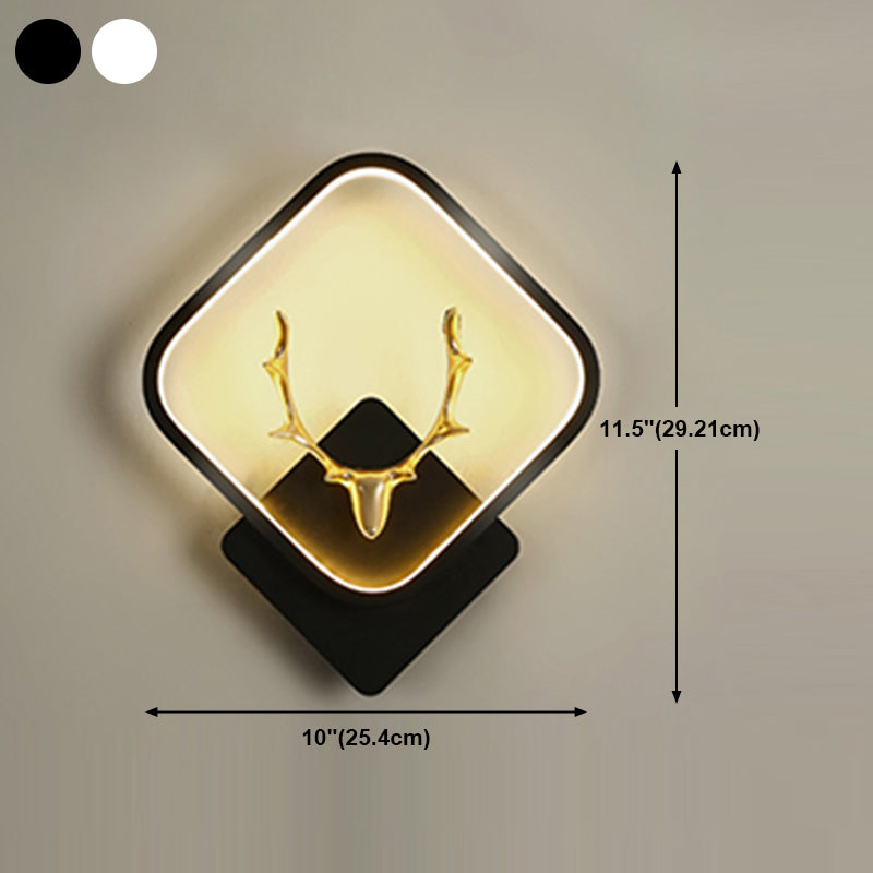 Luci da parete a forma di geometria Luci da monte in metallo per bambini per camera da letto