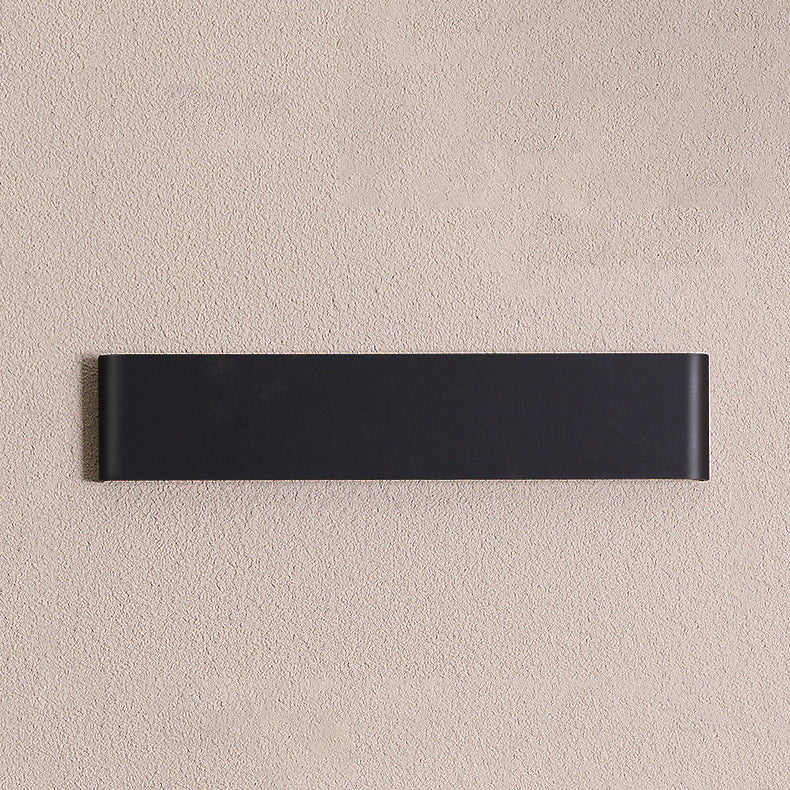 Luz de pared de forma cuadrada de metal estilo moderno 1 luz de montaje de pared de luz