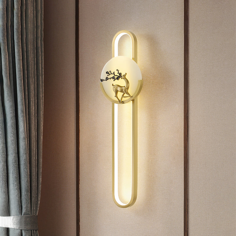 Luminaire mural en marbre moderne applique de lumière murale pour le salon